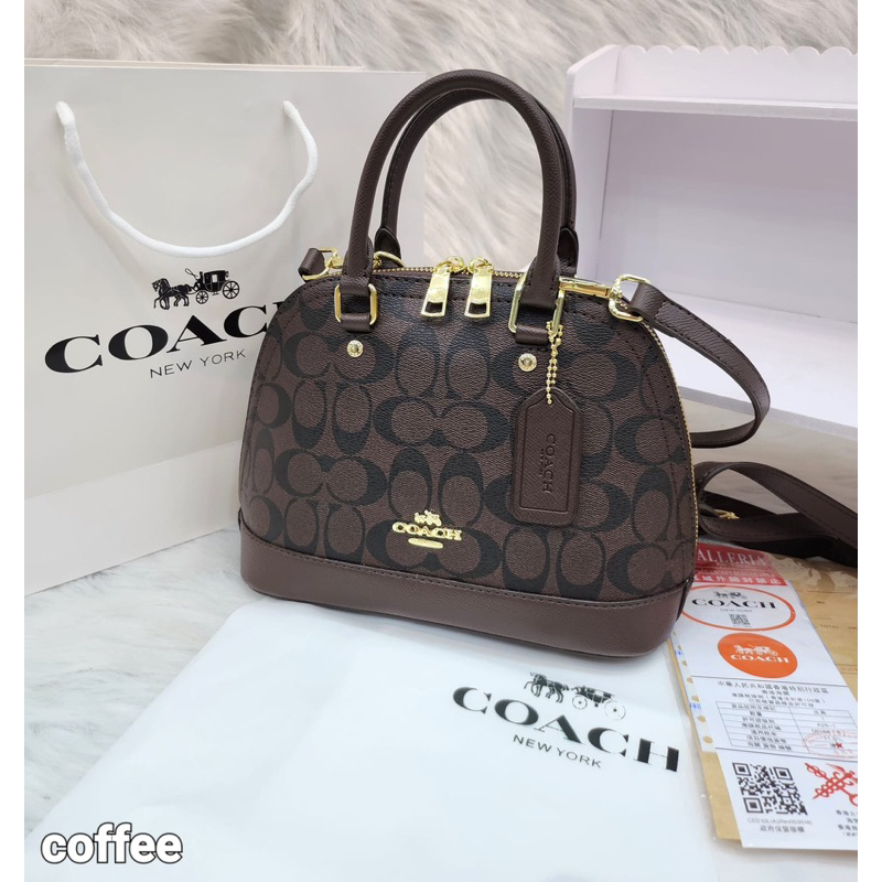TAS WANITA IMPORT C0ACH ALMA PREMIUM