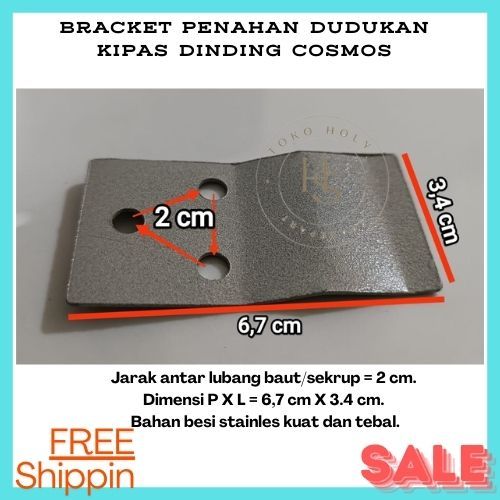 BRACKET PENAHAN DUDUKAN KIPAS DINDING COSMOS