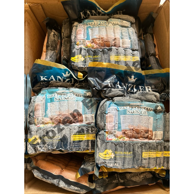 

KANZLER BEEF COCKTAIL SAUSAGE 500gr