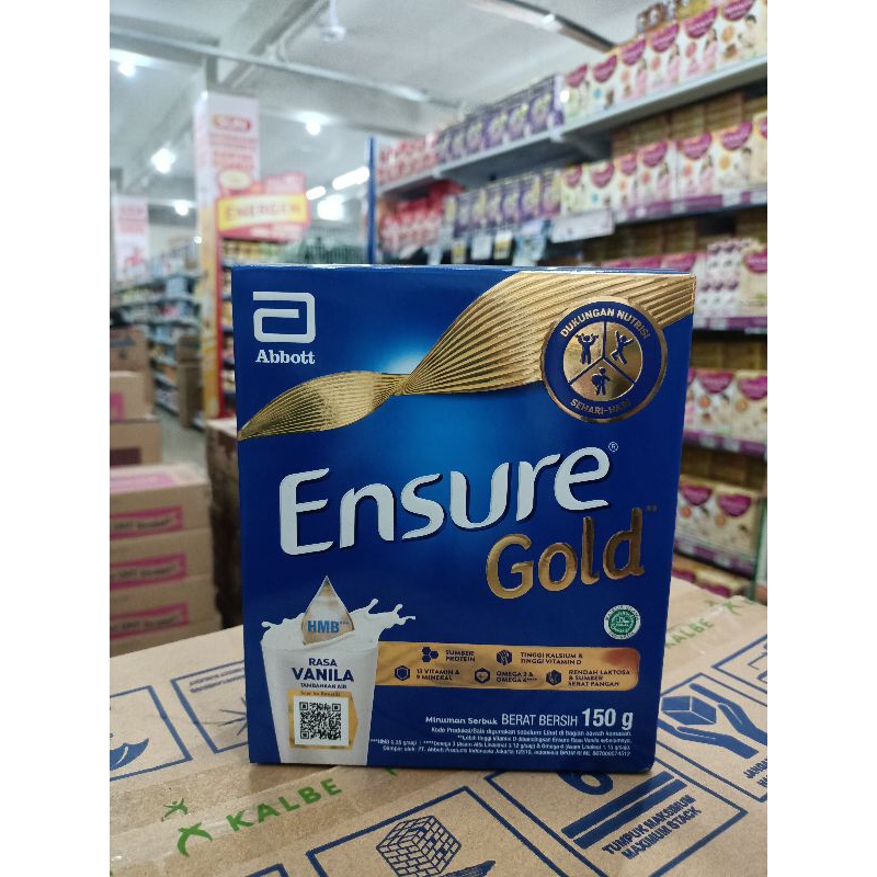 

TURUN HARGA ENSURE GOLD 150GR RASA VANILA,GANDUM