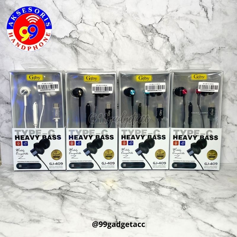 HEADSET KABEL / EARPHONE KABEL TYPE C GJBY GJ-409