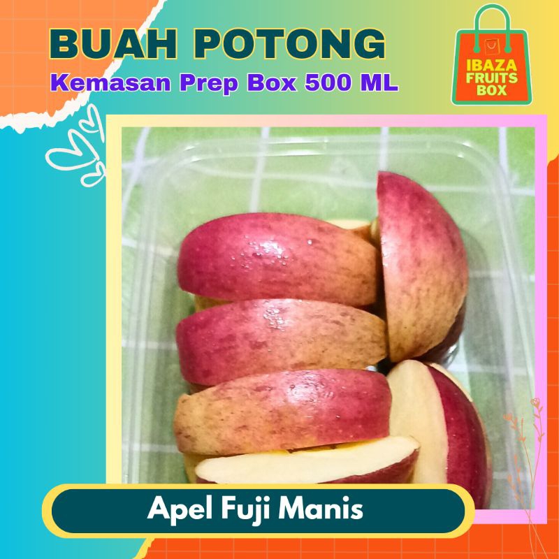 

Apel Fuji Segar Buah Potong Kemasan Food Prep 500ml