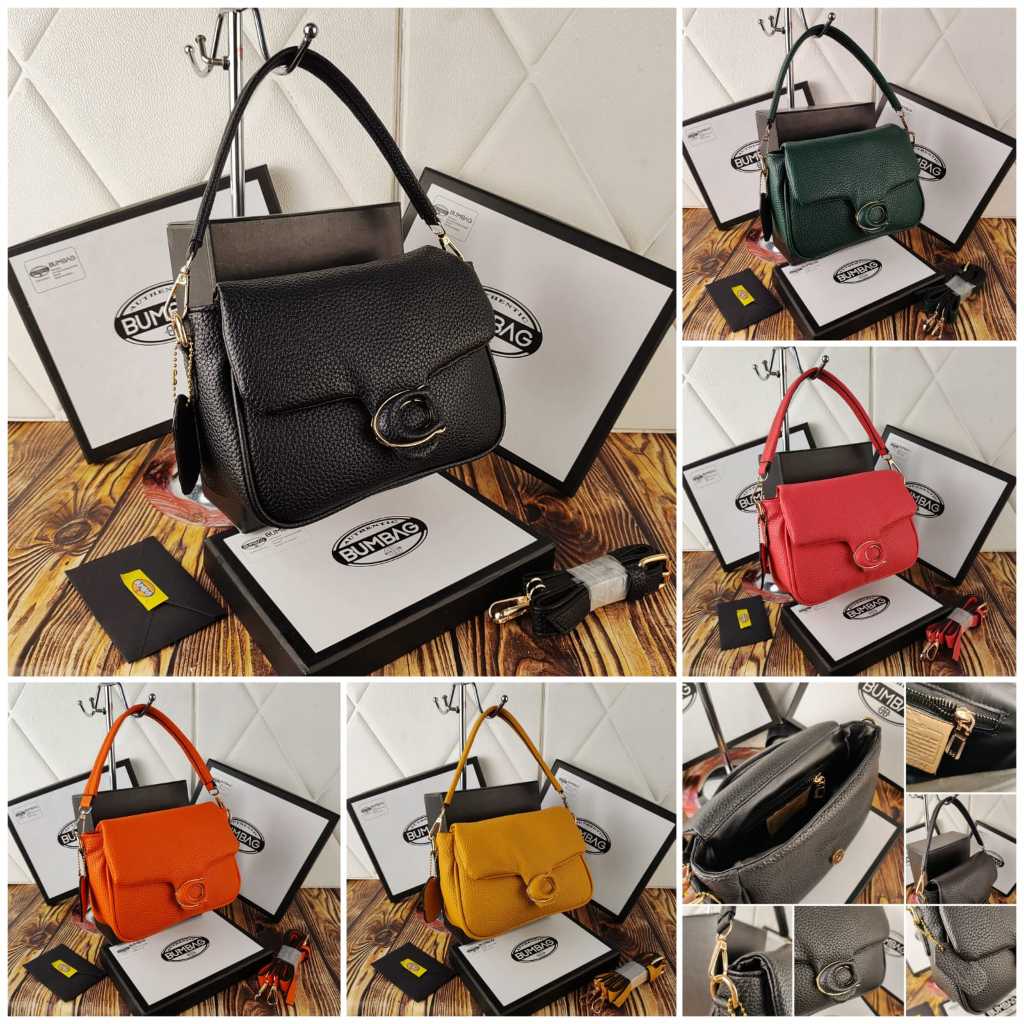BAMBEG - TAS WANITA SELEMPANG PILLOW UK MEDIUM BAHAN TEBEL FREEBOX - TAS PILLOW WANITA 191507