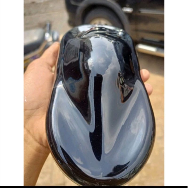 CAT HITAM GLOSI CAT MOBIL MOTOR