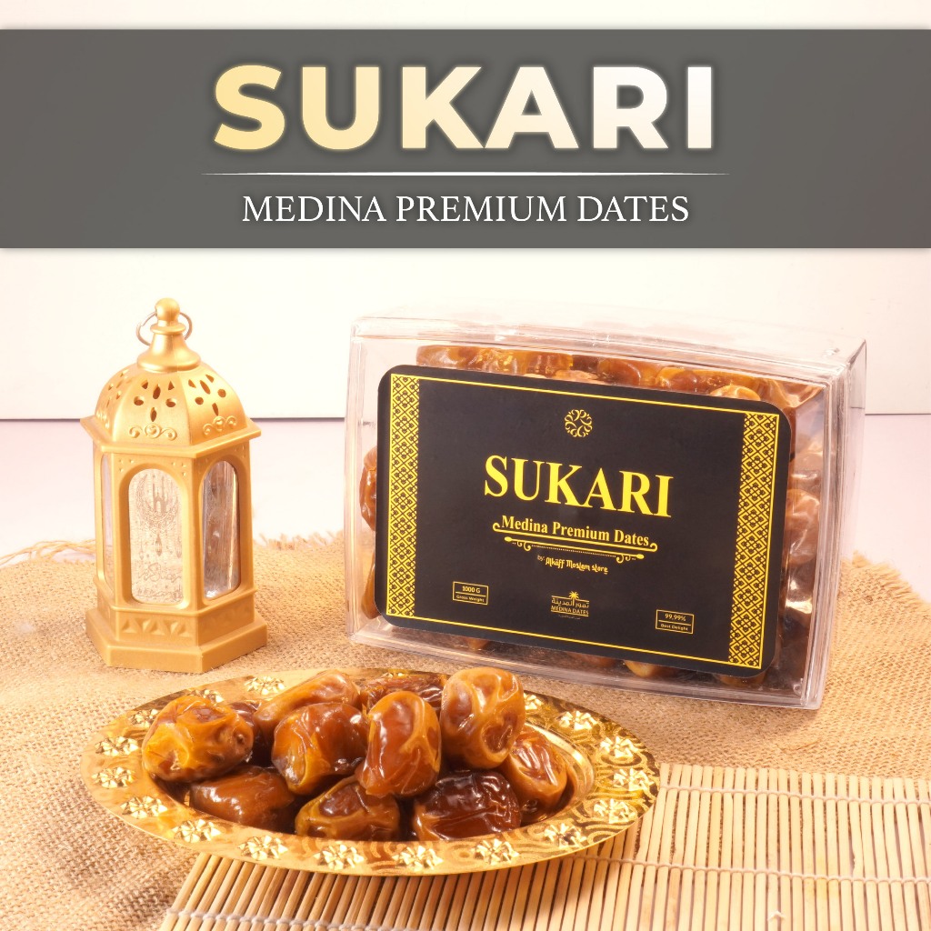 

[SUKARI] - KURMA MEDINA AL MUNAWWARAH - CARAMEL DELIGHT DATES