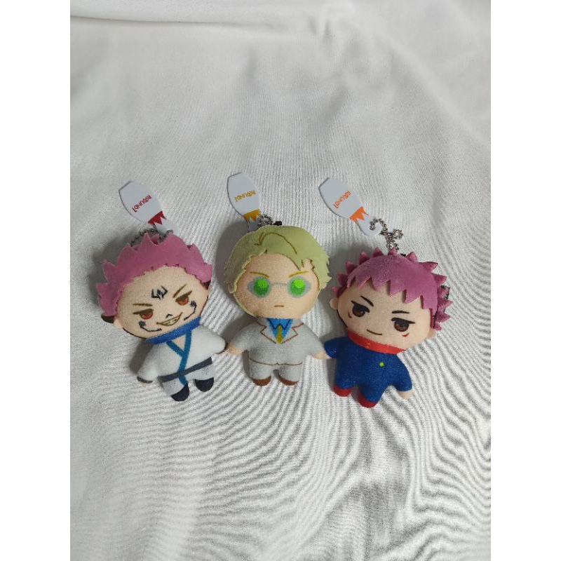 [SALE TUTUP TOKO] Plush Mascot Round 1 Jujutsu Kaisen - Yuuji Itadori Nanami Kento Sukuna
