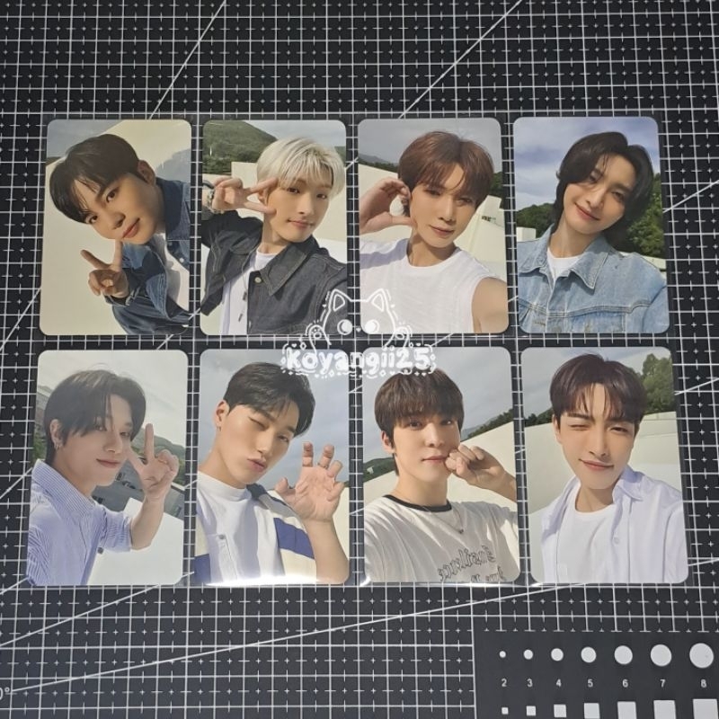 [READY STOCK] PC Nacific x Ateez Summer Vibe Type B Round 7 | Official Photocard Ateez Nacific B ver