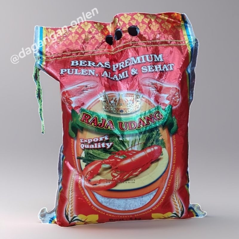 

Beras Premium Raja Udang kemasan 5kg