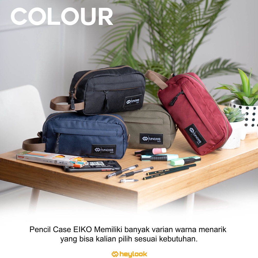 

KODE D17L HEYLOOK Official Tempat Pensil EIKO Kotak Pensil Pencil Case Kostak Anak Atk Sekolah Kuliah Kantor Kerja