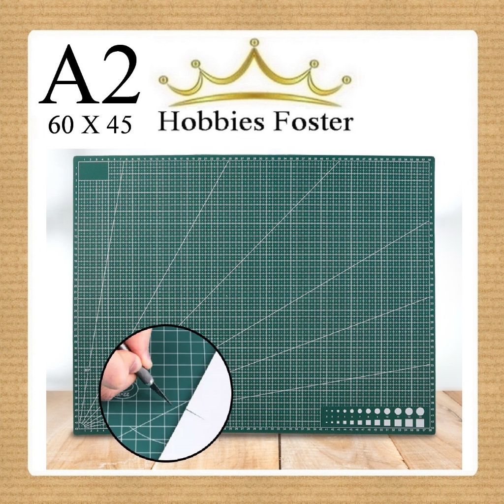 

Cutting Mat Matras Alas Potong Papan Kerja - Ukuran A2 / 60 x 45 cm