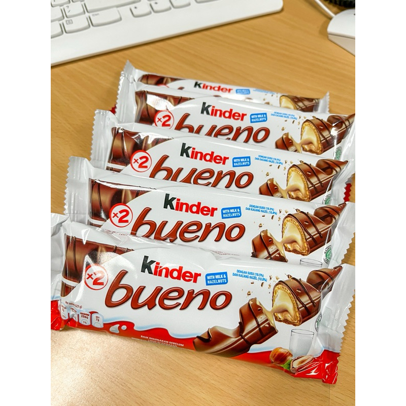 

PROMO Kinder Bueno 43gr paket 5 pcs atau 10 pcs