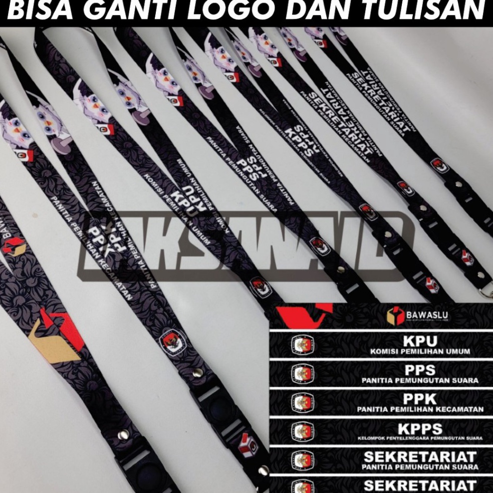 

KODE A92H LANYARD TALI ID CARD PPS PPK KPPS PLUS HOLDER
