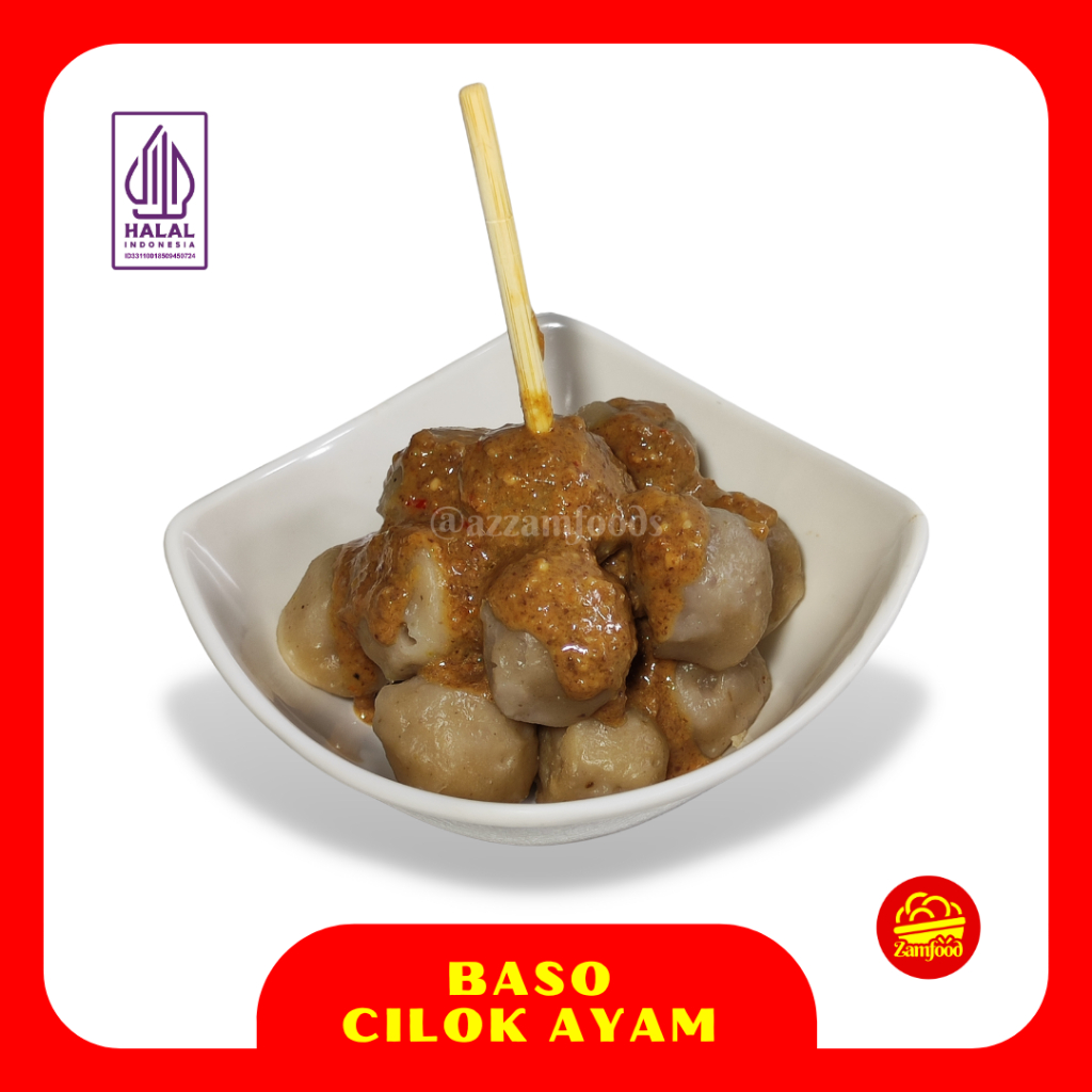 

Bakso Cilok Ayam Premium halal tanpa pengawet