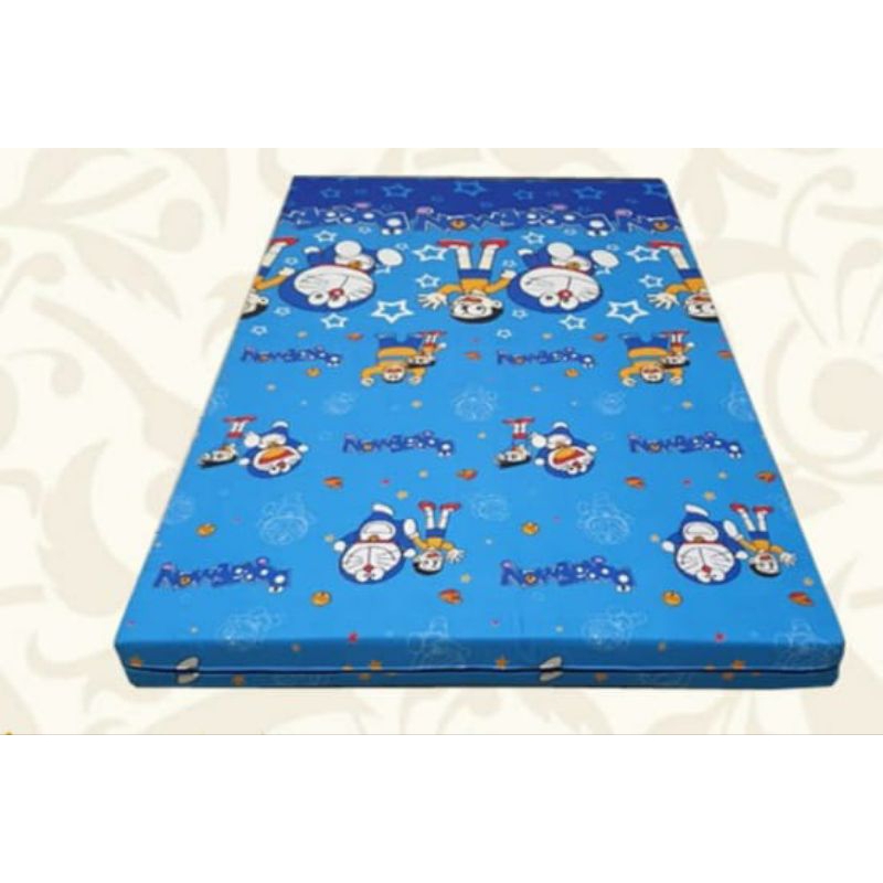 Kasur busa anti kempes ukuran 180×140×10cm muat 3 orang dewasa