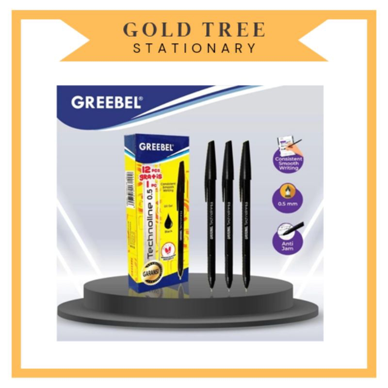 

Gold Tree - Pena Greebel Technoline 0,5mm LUSIN (Isi 12bh)