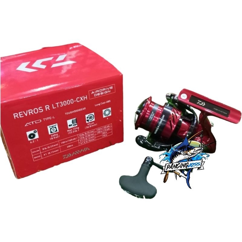 REEL SPINNING DAIWA REVROS R 1000XH 2000XH 2500XH 3000CXH 4000CXH 5000CXH 6000H NEW 2024
