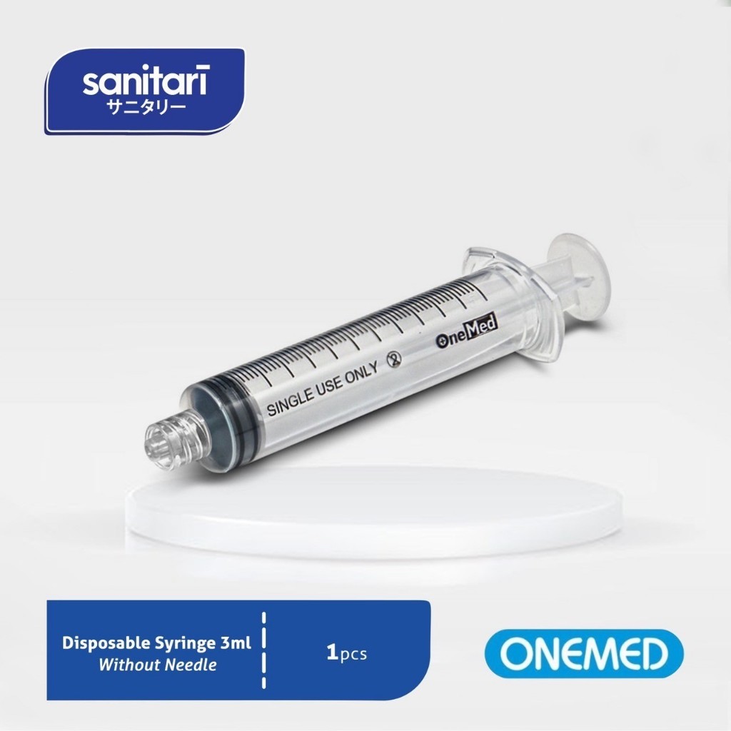 Syringe Onemed 3cc TANPA Needle