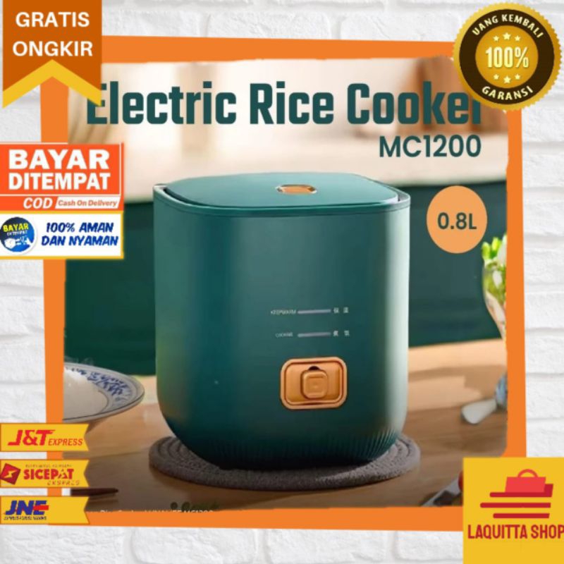 LUNA LIFE  magicom mini smart rice cooker portable 0.8L 200watt listrik travel version student versi