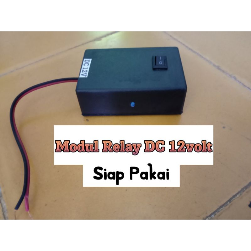 Modul Relay DC 12V siap pakai