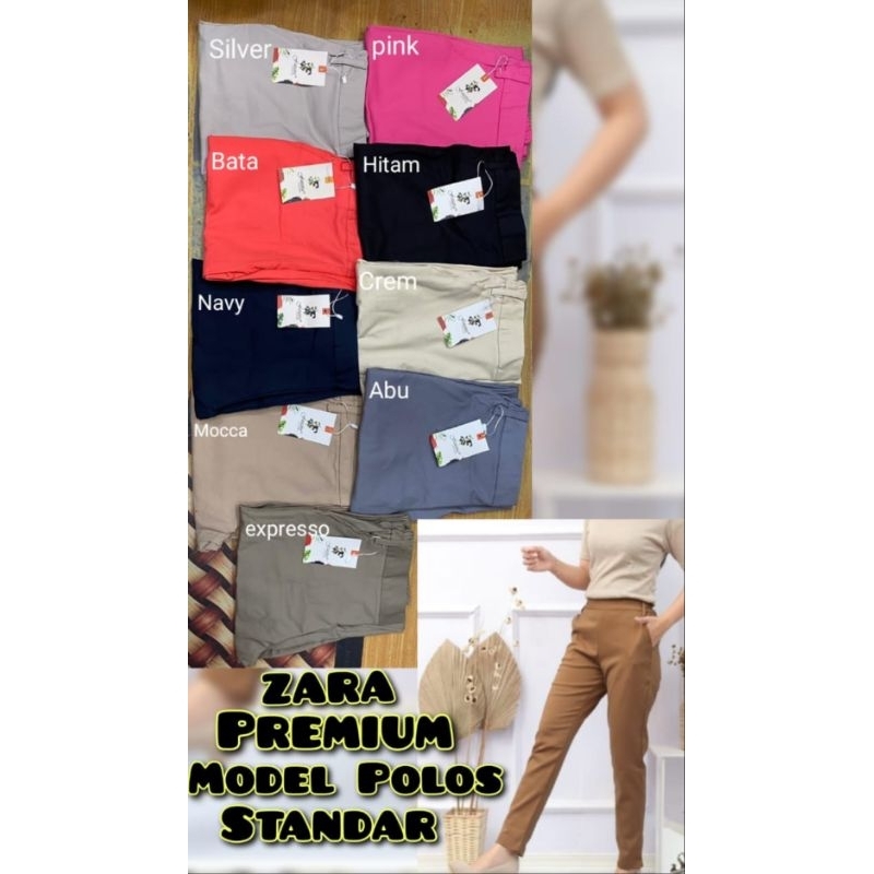 celana katun cewek kekinian fauzira bahan zara