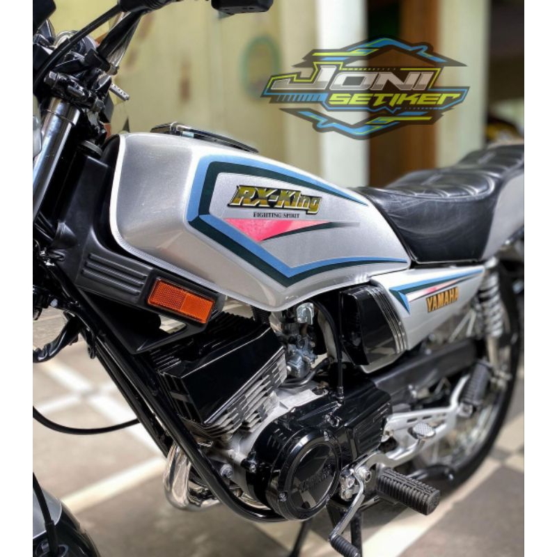 striping Lis sticker standar ORI yamaha rx king 2001 silver stiker king silver 2001