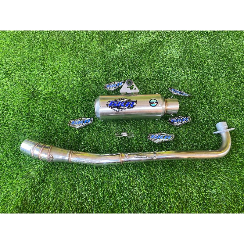 KNALPOT BKR MODEl LEMPER  BUAT SEGALA JENIS MOTOR BEBEK