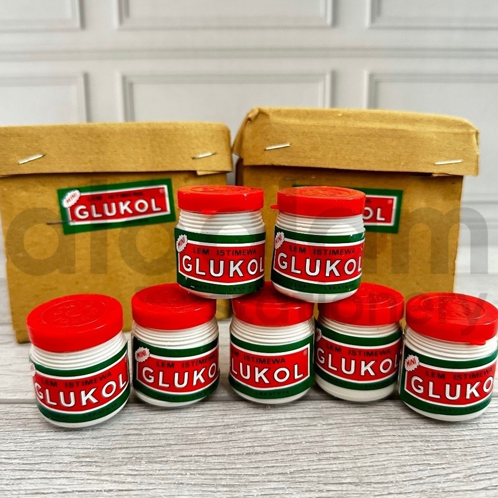 

KODE L75A SATU PACK 24 PCS LEM KERTAS GLUKOL KECIL