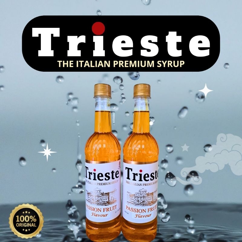 

Trieste Syrup Passion Fruit 650ml