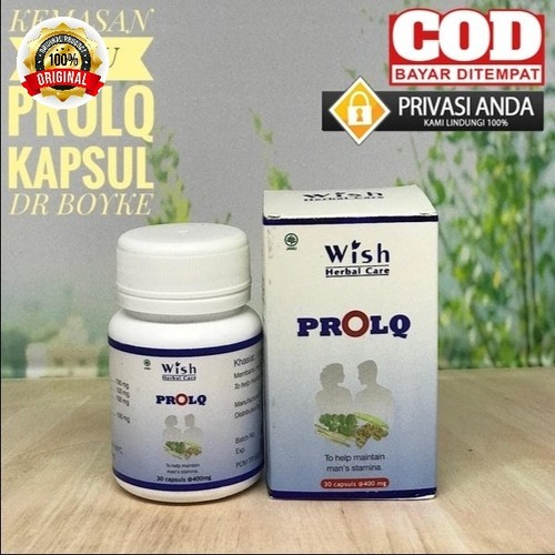 proLQ DR.BOYKE suplemen menjaga stamina PRIA