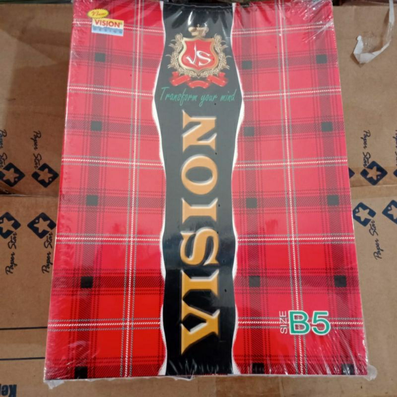 

BUKU TULIS VISION BOXY 42 LEMBAR MURAH KERTAS PEPER.