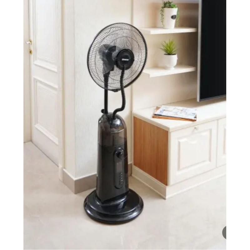 kipas angin air kabut embun misty fan kipas uap air sejuk