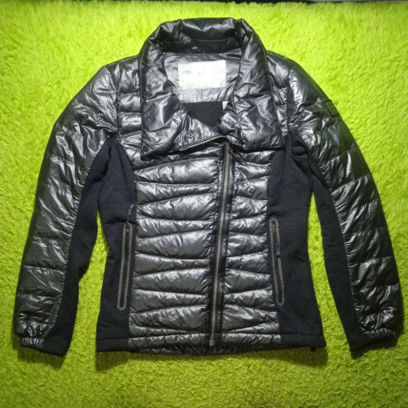 Jaket gembul tebal bulang cewek NEPA hitam S