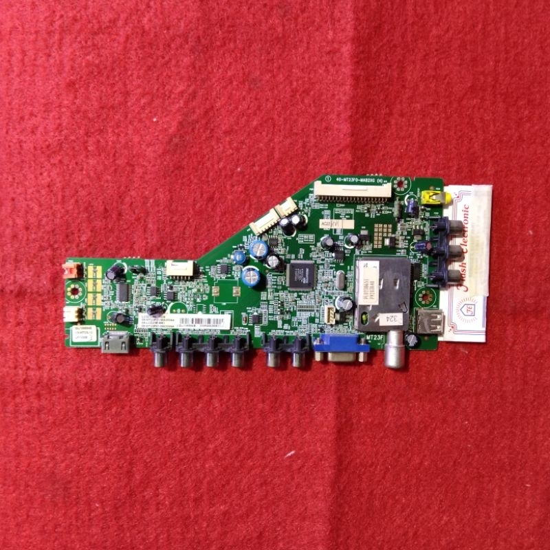 MB TV POLYTRON PLD 23D651 - MESIN TV - MOTHERBOARD - MAINBOARD TV LED POLYTRON PLD 23D651
