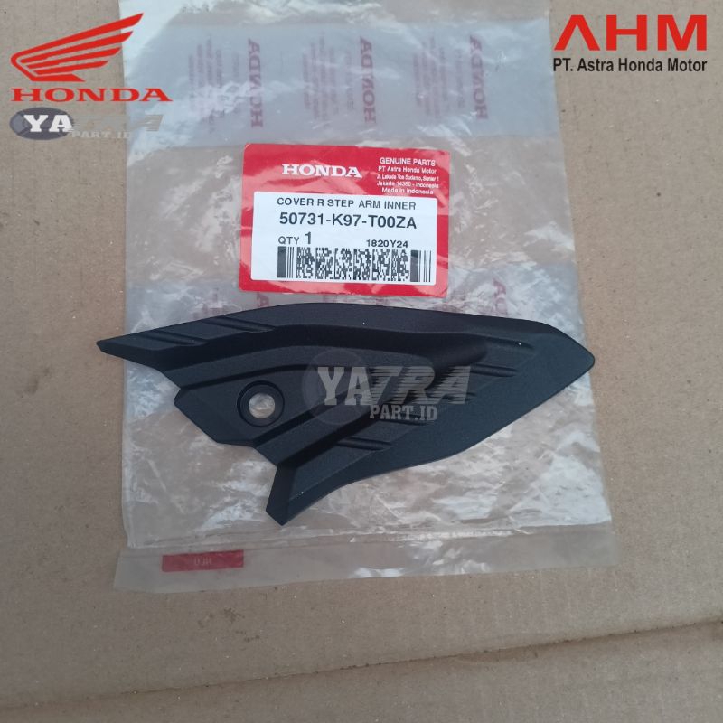 Cover R step inner foot step belakang kanan PCX 150 original AHM