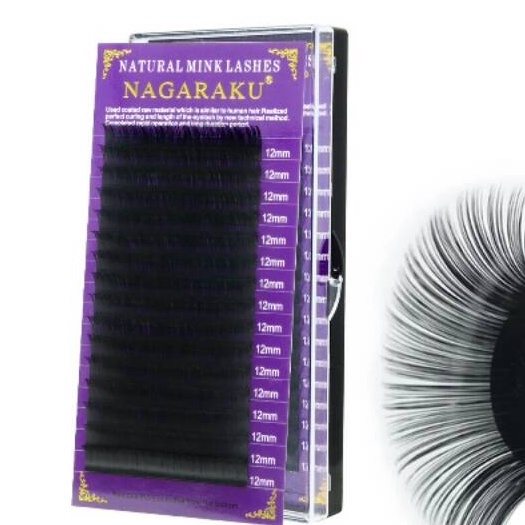 Khusus Nagaraku Mink Eyelash Extension Single Lash Pule Nagaraku premium eyelash extension bulumata 