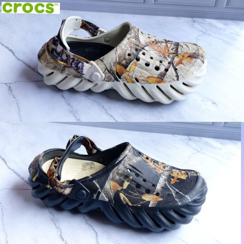 Crocs Echo realtree man / Sandal Pria crocs Echo / Crocs Echo Motif unisex