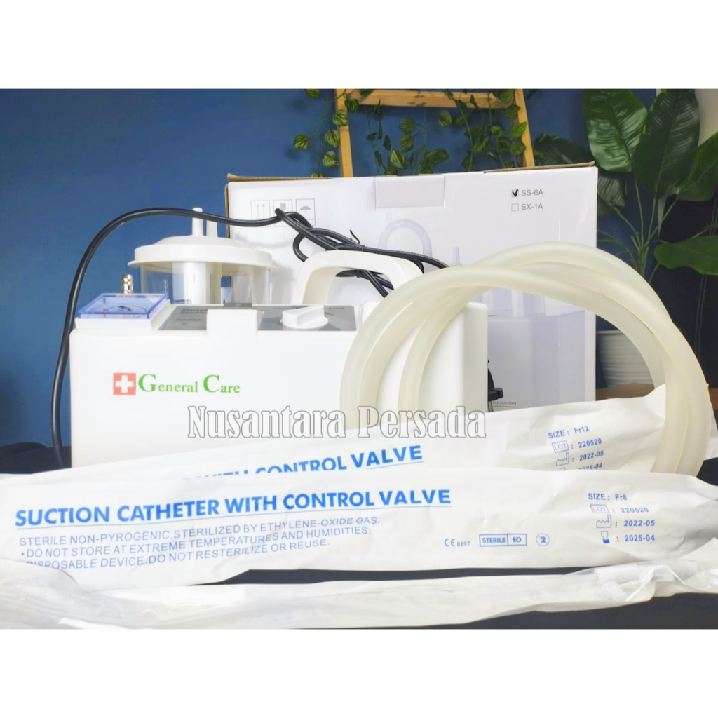 SUCTION PORTABLE GENERAL CARE SS - 6A Alat Sedot Dahak SS-6A Dewasa