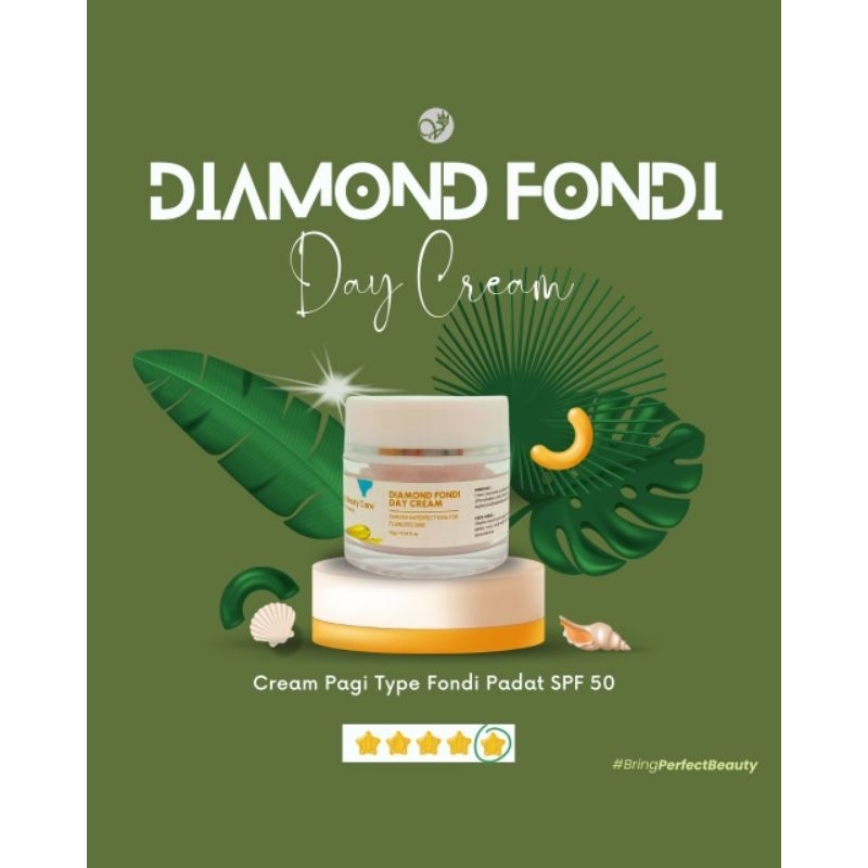 DIAMOND FONDI DAY CREAM / CREAM PAGI GLOWING / VBC / VICTORY BEAUTY CARE