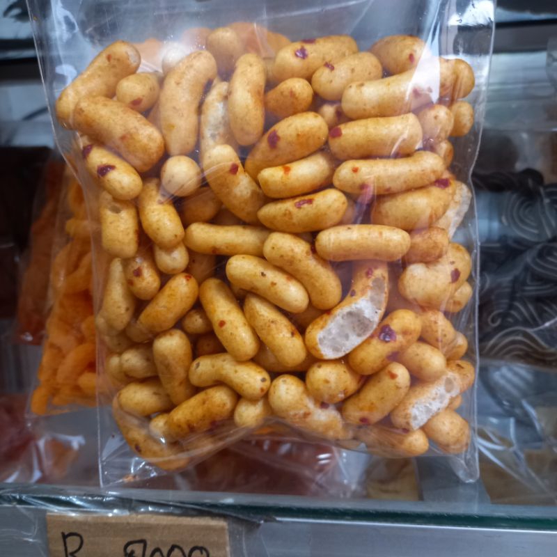 

KERUPUK PILUS IKAN PEDAS RUJAK CEMILAN KILOAN