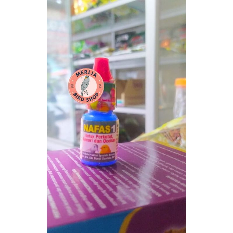 NAFAS 1 OBAT BURUNG PERKUTUT,KENARI DAN OCEHAN MENGATASI SERAK MACET BUNYI NAFAS BERMASALAH