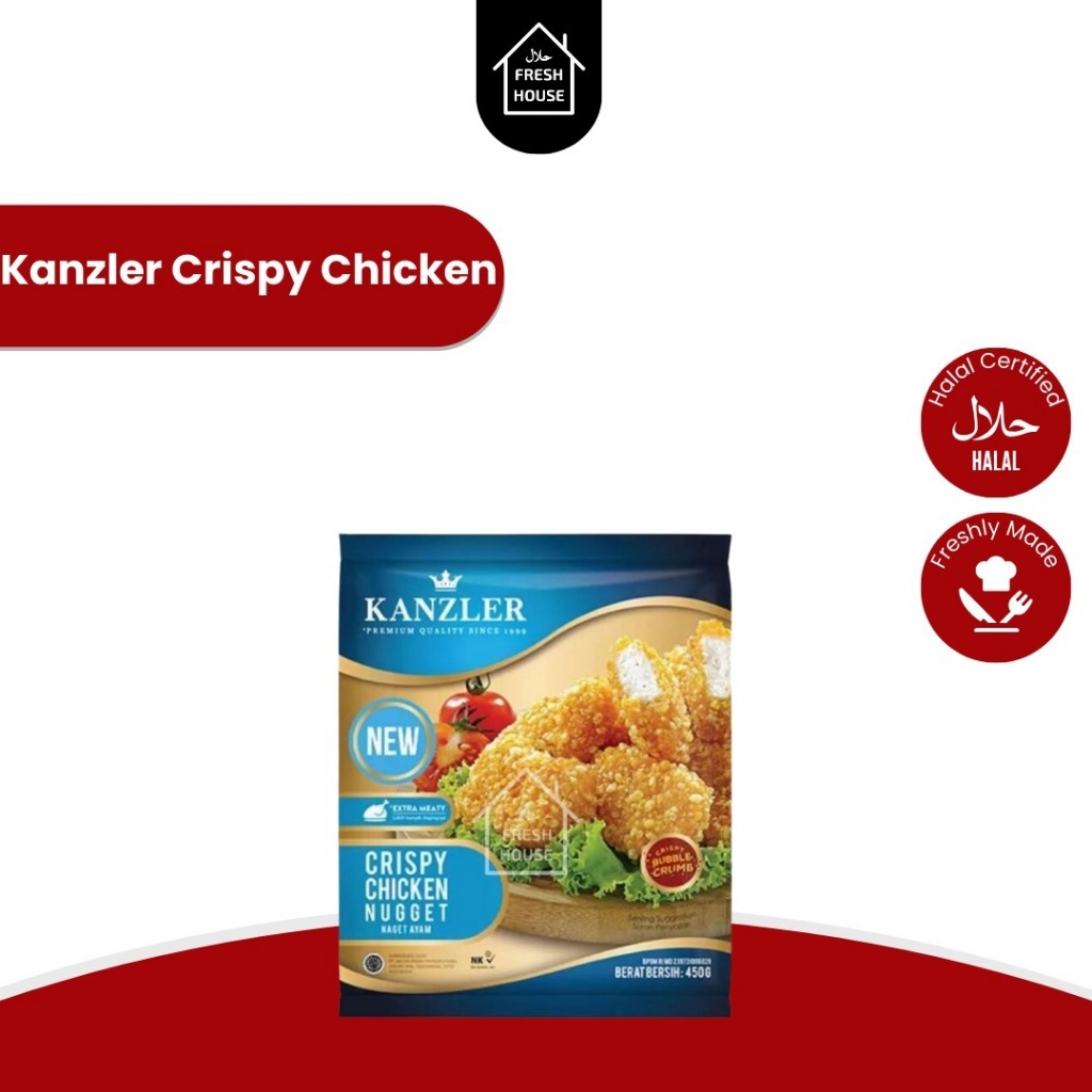 

KANZLER CRISPY CHICKEN NUGGET 450G