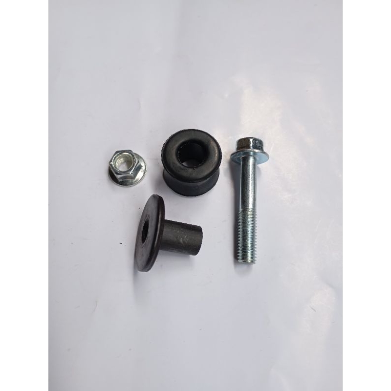 baut set karet  plus Bosh ruber braket gantungan knalpot yamaha Mio lama sporty smile garnish soul