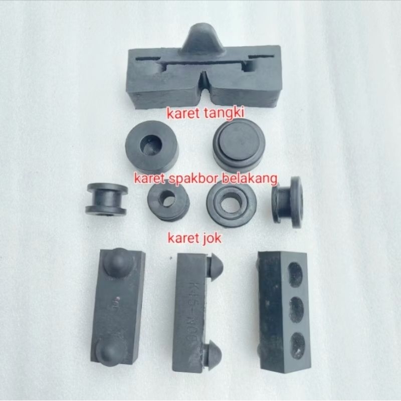 KARET SET UNTUK BODY MOTOR HONDA HONDA CB 100 125 VERSI RACING HEREX HEREK