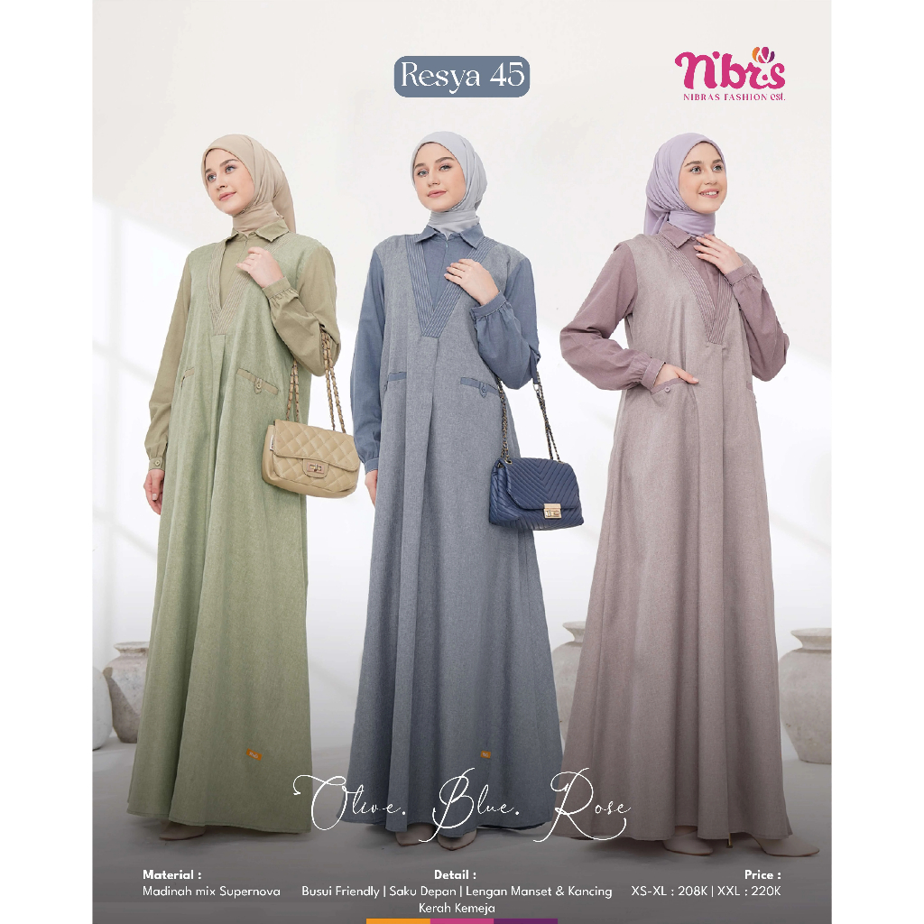 NIBRAS GAMIS RESYA 45 TERBARU 2024