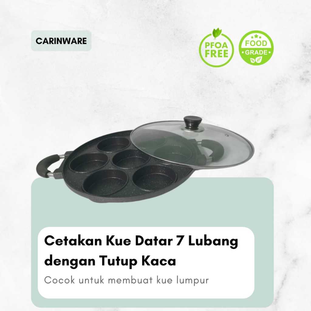 Carin Cake Pan / Cetakan Kue Pukis / Tokoyaki