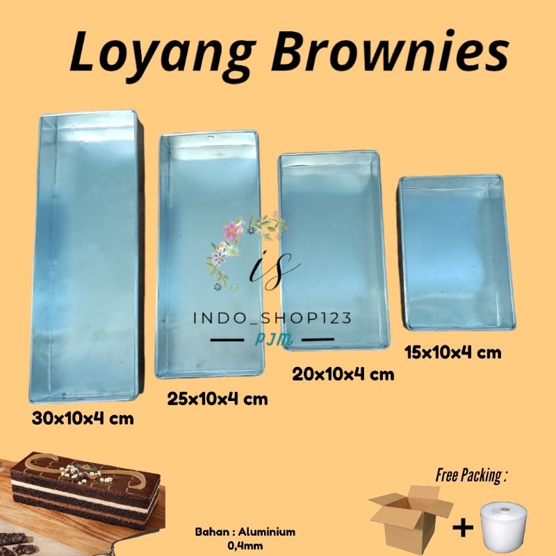 Loyang Kue Brownies Cetakan Kue Brownies Coklat Lapis Surabaya Brownies Amanda Kukus Oven Ukuran 15 