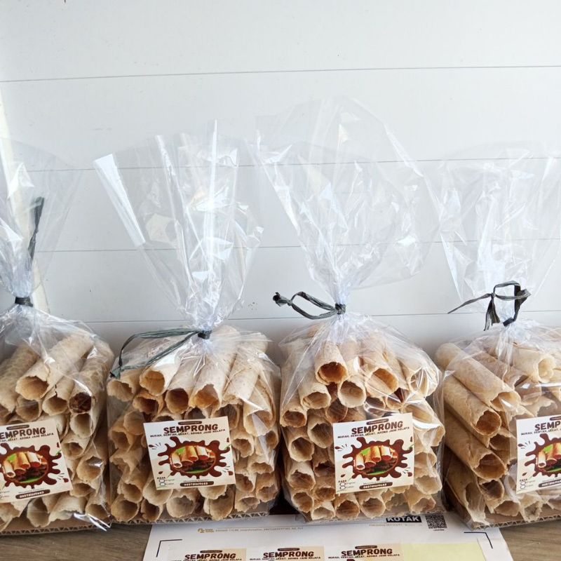 

Semprong Indojajantrengan Rasa original Enak Gurih Aroma Jahe -+500gram