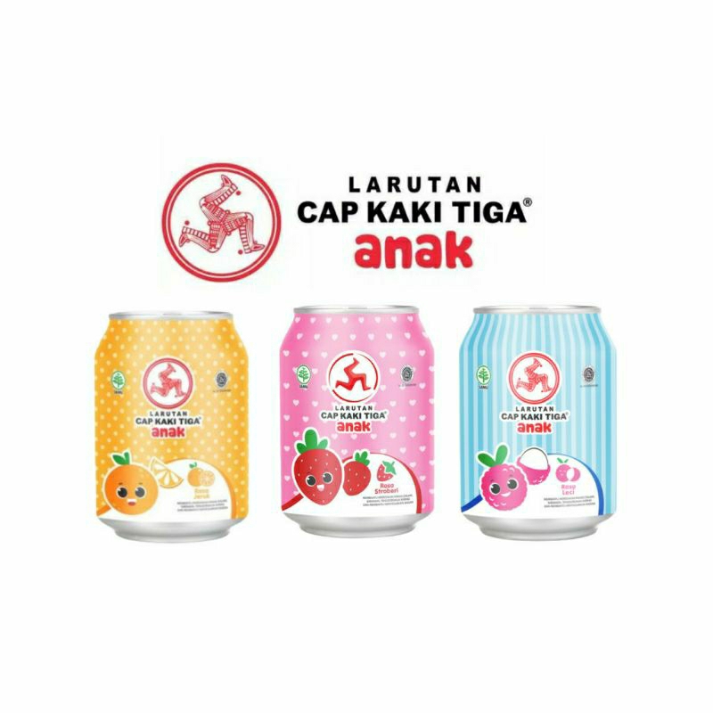 

Larutan cap kaki 3 anak 250 ml