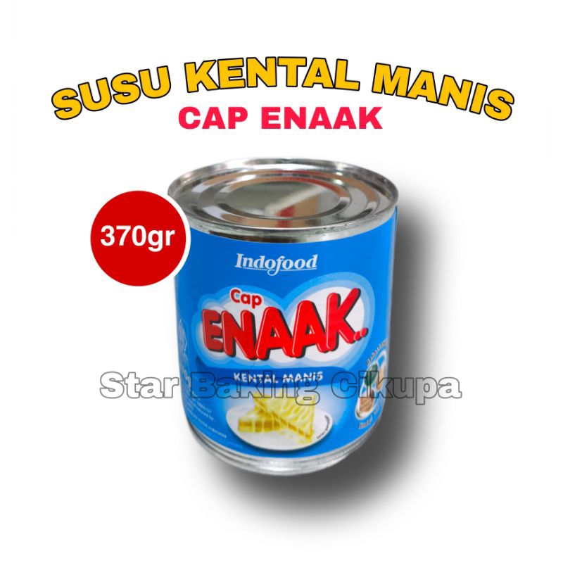 

SUSU KENTAL MANIS CAP ENAAK KALENG 370 gram