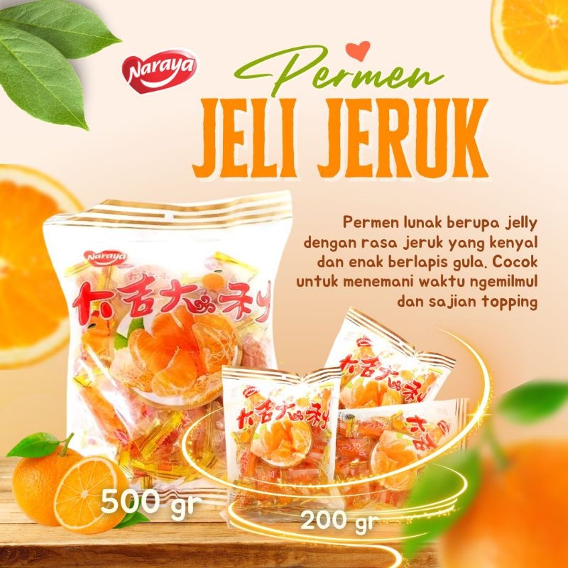 

NARAYA JELLY JERUK ORIGINAL | OLEH OLEH HAJI | JELLY RASA JERUK ENAK | Cemilan Jelly Jeruk